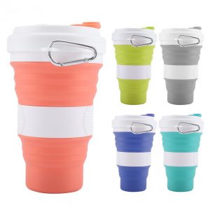 collapsible silicone water cup